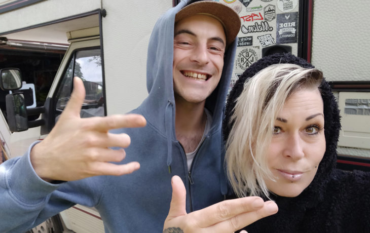 Manu Bechert (l) & Renan Cengiz Rheinberg – In Rheinberg beginnen mit den Sommerferien kostenlose Hip-Hop-Workshops für Jugendliche