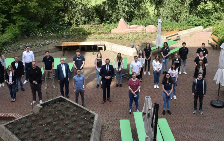 Azubis - Quelle - Foto: Kreis Wesel Kreis Wesel – Landrat Ingo Brohl begrüßt 23 neue Auszubildende in der Kreisverwaltung